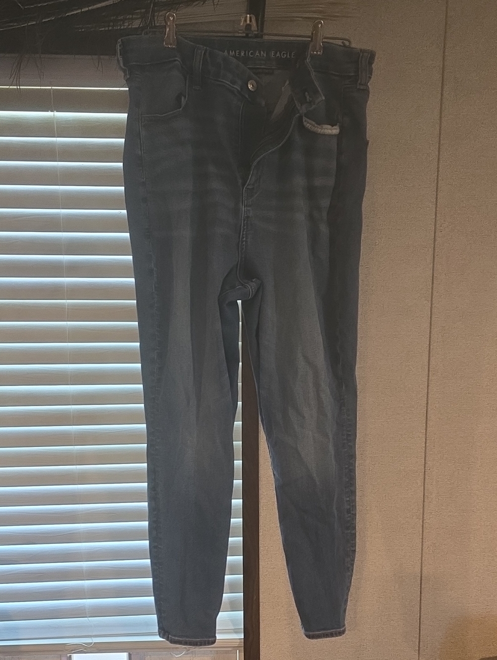 American Eagle Outfitters Women's Blue Skinny Jeans